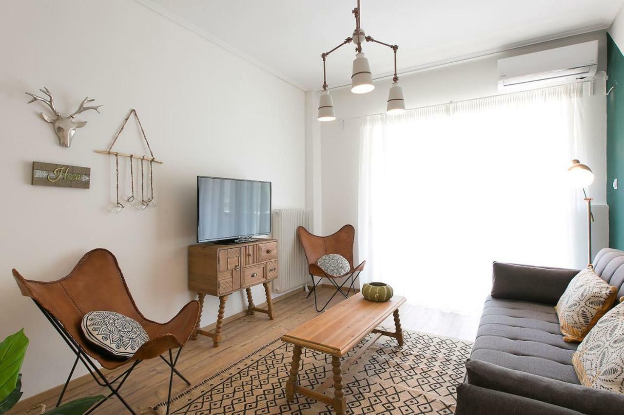 Boho Chic Apartment, Agia Sofia District #Feelslikehome 테살로니키 외부 사진