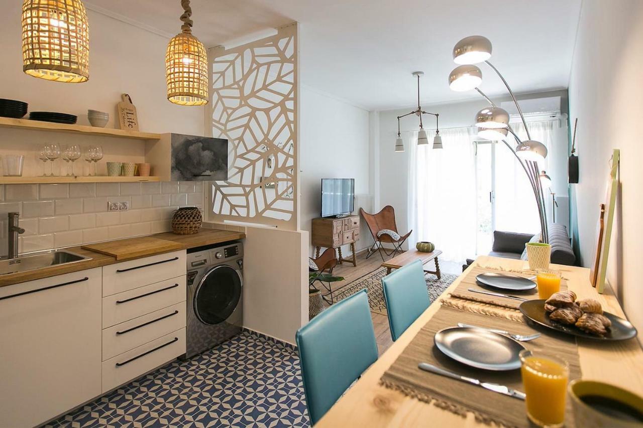 Boho Chic Apartment, Agia Sofia District #Feelslikehome 테살로니키 외부 사진